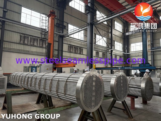 BV Diperiksa SA182 F11 GR.2 Tubesheet Shell And Tube Heat Exchanger Tipe TEMA R Untuk Transfer Panas Optimal