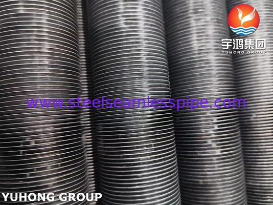 ASME SA179 Stainless Steel Carbon Seamless L Type Fin Tube dengan 1060 Aluminium Fin