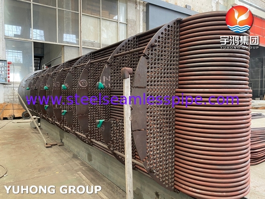 TEMA Class R Exchanger: Kabel Karbon Steel Seamless Tubes Bundle, 1,5 × Hydrotest per ASME Sec VIII