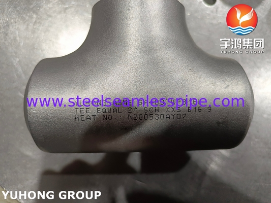Fittings Buttweld Tekanan Tinggi WP316L Baja tahan karat Sama Tee ASTM A403