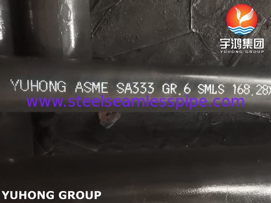 ASTM A333 Gr.6 Pipa tanpa jahitan paduan untuk sistem pendingin industri besar
