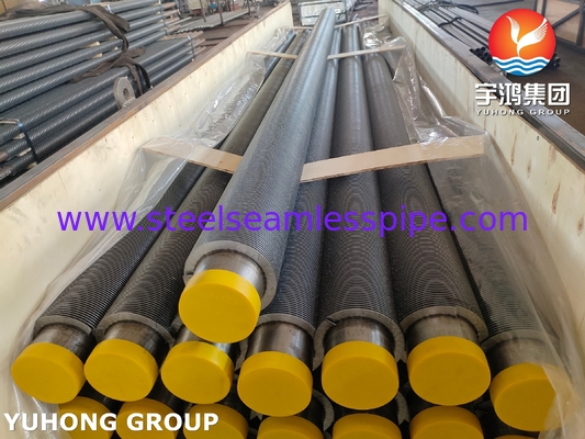ASTM A335 P9 Paduan Baja HWF Fin Tube Untuk Pembangkit Listrik