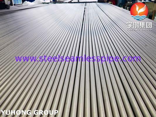 ASME SB338 Kelas 2 UNS R50400 Titanium Seamless Tube, tahan korosi untuk kimia, laut dan penukar panas