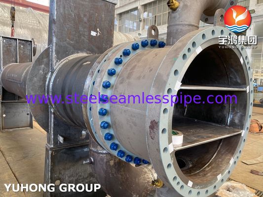 Kondensator vakum tahap kedua bersertifikat ASME untuk unit pemurnian minyak pelumas