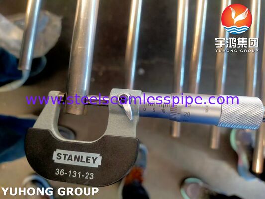 ASME SB163 N02201 SMLS Low Carbon Nickel Condenser dan Heat Exchanger Tube