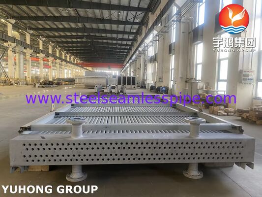 Monel 400 Air Cooler Tube Bundle dengan Extruded Aluminium Fin dan ASME SB163 Seamless Tubes