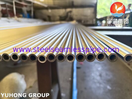 ASTM A789 S32750 SMLS Duplex Steel Bright Tube, tahan terhadap korosi ion klorida