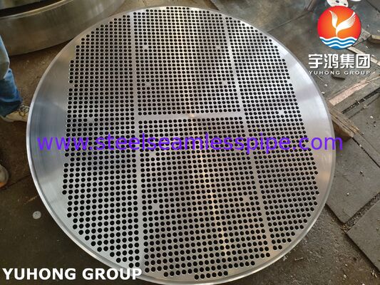 ASME SA336 F5 Tube Sheet untuk Penukar Panas Tekanan Tinggi