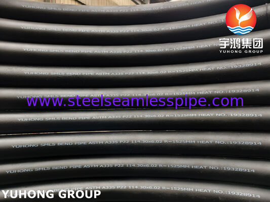 PIPE A335 P22 BEND PIPE untuk MEMBRANE WALES