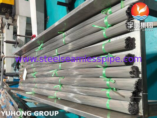SUS304 Stainless Steel Capillary Tube, Tabung Hipodermal Medis Untuk Jarum Suntik Satu Kali