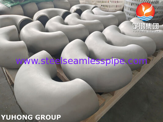 ASTM B366 UNS N06022 / DIN 2.4602 / Hastelloy C22 Pipe Fittings 180° SR Kembali Bend