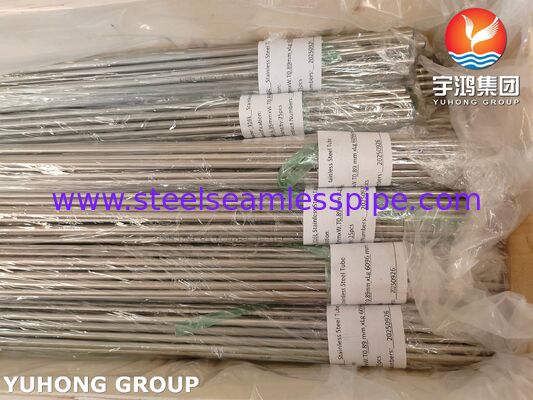 ASTM A269 TP316L BA Stainless Steel Welded Tube Untuk Pengangkutan Fluid & Gas Presisi