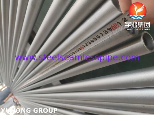 ASTM A268 TP405 Stainless Steel Tube Ferritic dengan Chromium Rendah dan Aluminium Tinggi, Non-air-hardening