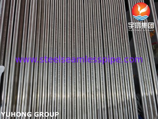 ASTM B111 C71500 Tabung Mulus Paduan Nikel Tembaga untuk Penukar Panas
