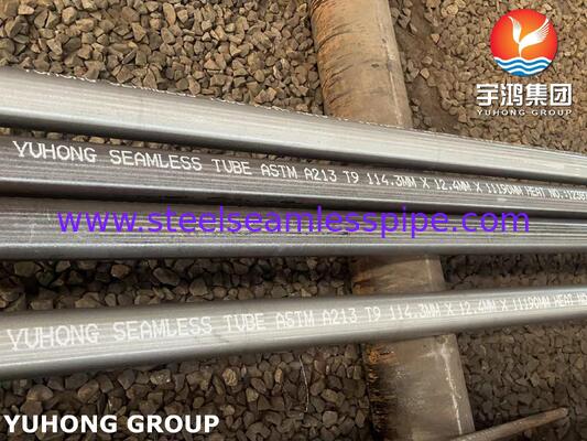 Tabung Boiler ASTM A213 T9 untuk Penukar Panas Shell dan Tabung