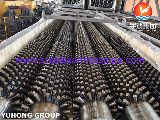 Pipa Studded ASTM A106 Gr.B untuk Tungku Steam Reforming & Pemulihan Panas Limbah