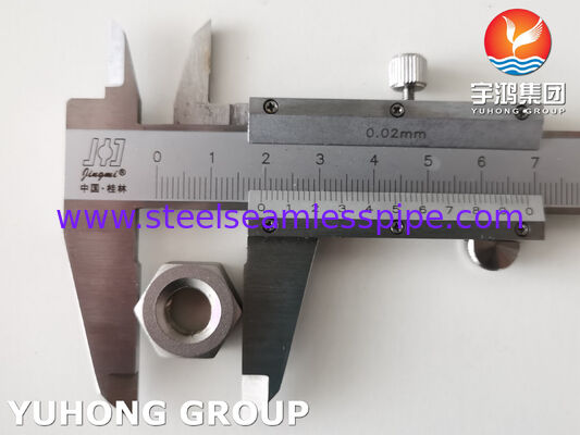 Batang Ulir Baja Titanium ASTM F468 B348 GR.2 dengan Mur dan Ring
