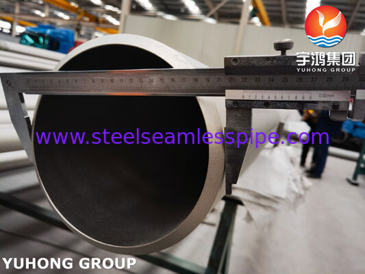 ASME SA790UNS32205 S31803 Pipa Dupleks Baja Tanpa Sambungan Aplikasi Kilang minyak dan gas, Pabrik proses kimia