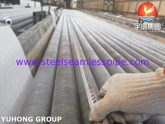Tabung Fined yang diekstrusi untuk pendingin kering ASME SB163 UNS N08825