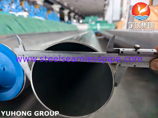 Stainless Steel Selded Pipe UNS S31803 1.4462 ERW Pipa Las
