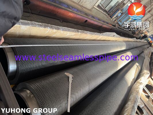 Tabung Bersirip Bergerigi ASTM A335 P22 untuk Economizer HRSG