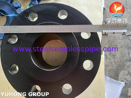 ASME SA182 F11 Class 1 Alloy Steel Weld Neck Flange WNRF Flange dengan Pengecatan Hitam