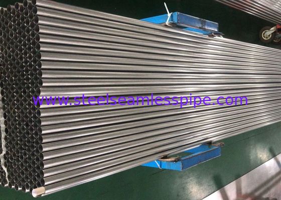 A554 Stainless Steel Tabung Dekoratif / Pipa TP304 / 304L TP316 / 316L Untuk Baluster Pegangan Satin / Cermin