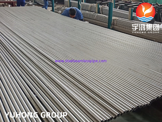Tabung Penukar Panas Mulus ASME SA213 TP316L Stainless Steel