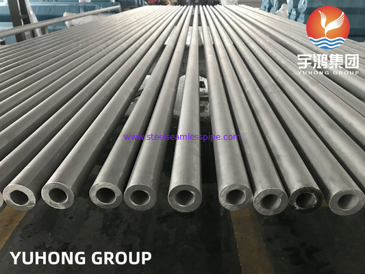 ASTM A213 TP347H / UNS S34709 Tabung Penukar Panas Tabung Stainless Steel Mulus
