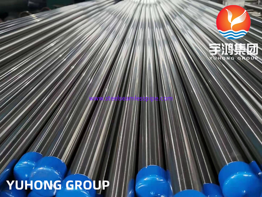ASTM A213 / A269 TP316L Tabung Mulus Stainless Steel Terang Anil