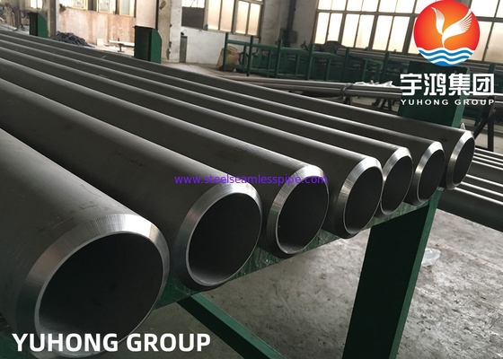 ASTM A312 TP310S, TP304L, TP316L TP347H Stainless Steel Pipa Seamless Acar Ujung Bevel Anil
