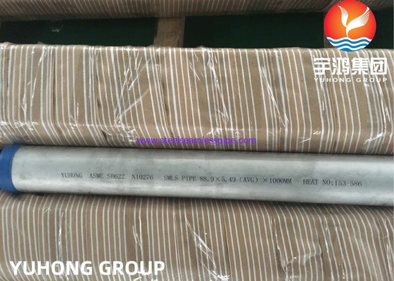 Nikcel Alloy Hastelloy Pipe Grade C-276, C-4, C-22, C-2000, X, B-2, B-3, G-30, G-35 Aplikasi Industri Kimia