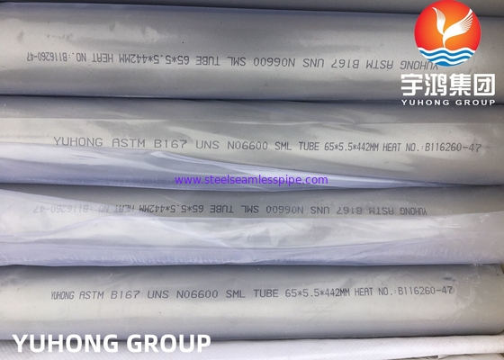 NIKEL ALLOY SEAMLESS TUBE INCONEL Inconel 600 / Alloy 600 / UNS N06600 PIPA ASME SB167
