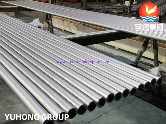 ASTM A213 TP347H STAINLESS STEEL SEAMLESS TUBE UNTUK APLIKASI PENUKAR PANAS (APICLED & ANNEALED)