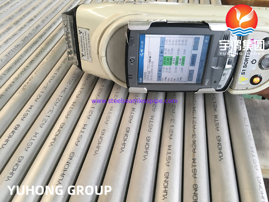 ASTM A213 TP316L STAINLESS STEEL TABUNG MULUS 100% ET HT UT