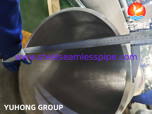 ASTM A358 TP321 Kelas 1 EFW Pipa Baja Rinsless Untuk Layanan Suhu Tinggi