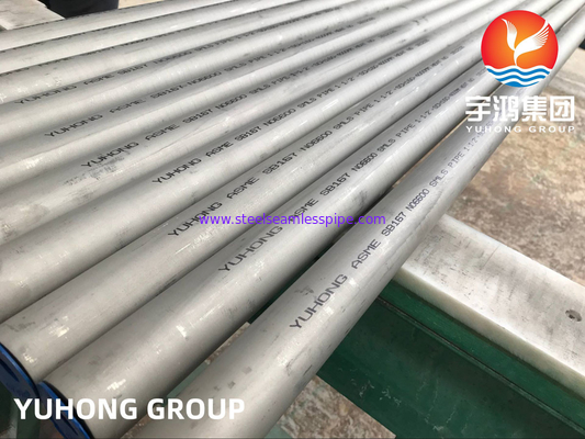 Tahan Panas ASTM B167 Inconel 600 Penukar Panas Pipa Seamless
