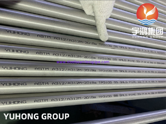 A312 TP310 TP310S TP310H Tabung Stainless Seamless Acar/Anil Cerah