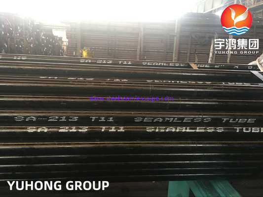 ASTM A213/ ASME SA213 T11 Tabung Mulus Baja Paduan Untuk Superheater