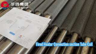 ASTM A312 TP347 Tabung Sirip HFW Bergerigi Heliks Stainless Steel Untuk Aplikasi Pemanas Berbahan Bakar