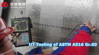 Pengujian UT Plat ASTM A516 Gr.60